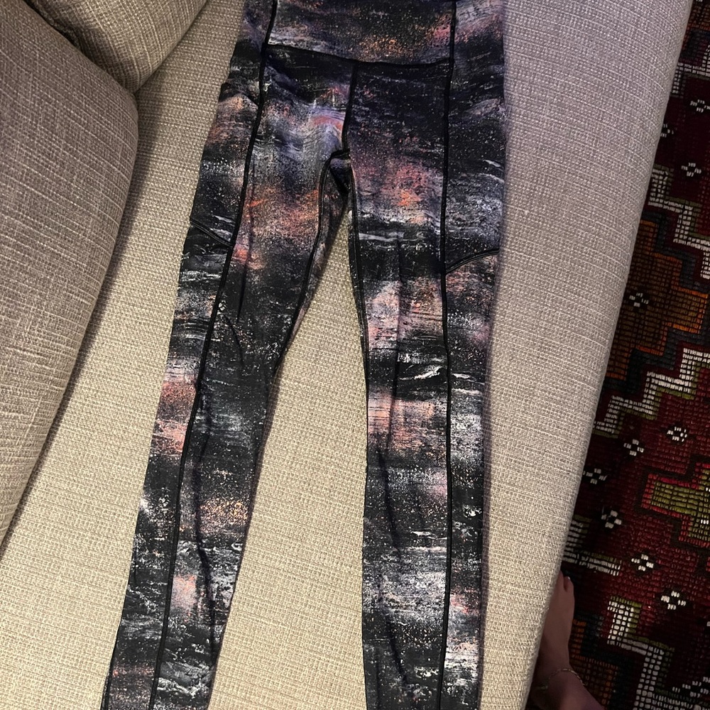 Lululemon fast and free high rise crop size 2